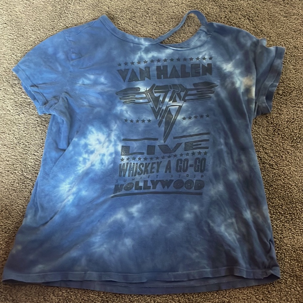 M blue Van Halen